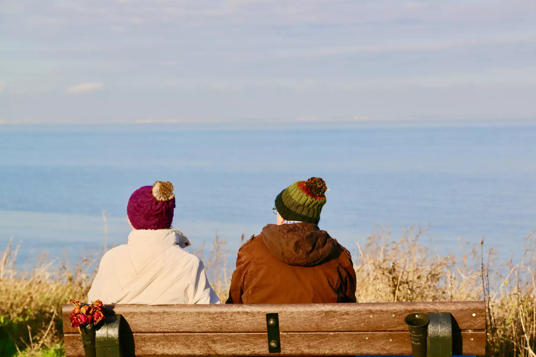Seaside Bench View
